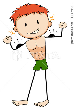 Muscular man 15479380