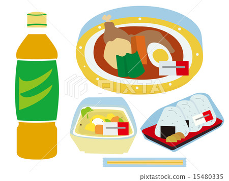 Lunch box and tea set 15480335