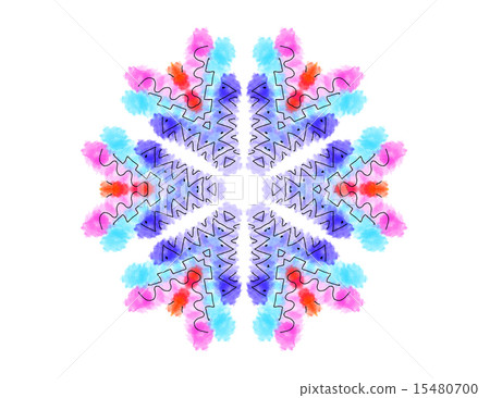 Abstract color shape 15480700