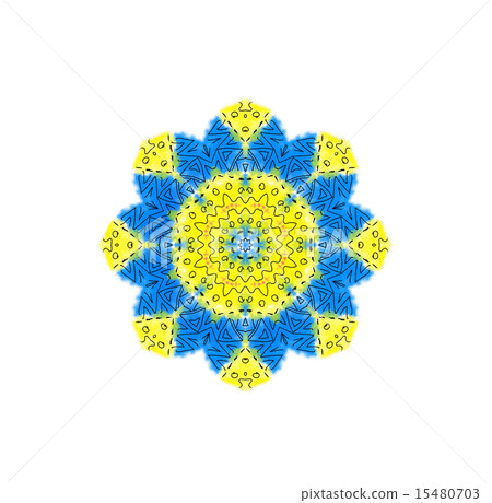 Abstract color shape 15480703