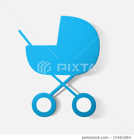 Paper clipped sticker: buggy 15481064