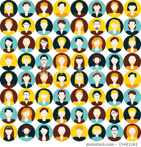 people seamless pattern people seamless pattern 15481261