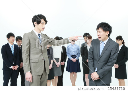 Business image attention pointed out 15483730