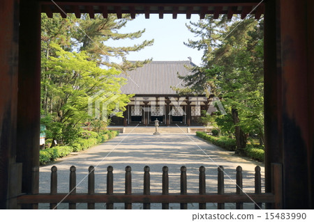 Kando seen in Nara-daimo Toshodaiji temple Nara-daima 15483990