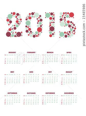 vertical calendar 2015 15485986