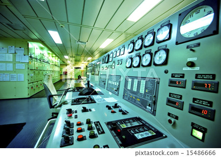Control Room of an extra large ship Control Room of an extra large ship 15486666