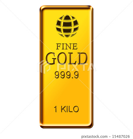 Gold ingot Gold ingot 15487026