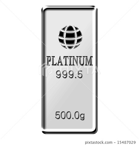 Ingot of platinum Ingot of platinum 15487029