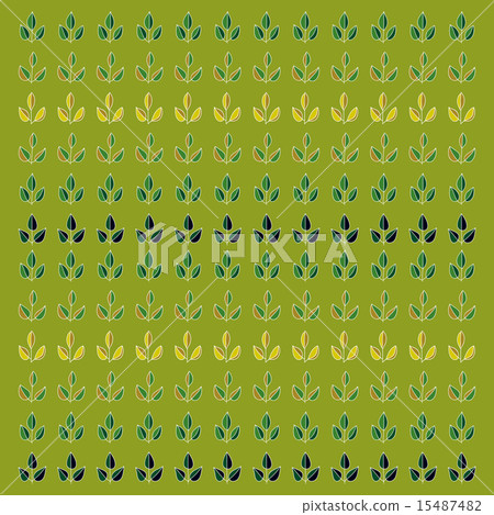 pattern of leaves 15487482