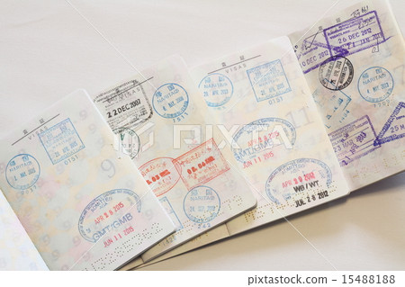 護照簽證 15488188