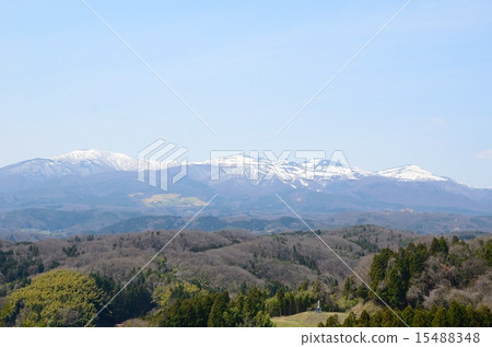 Adachi Tadayama series distant view ~ Nihonmatsu Castle from Honmaru Tenshin station Adachi Tadayama series distant view ~ Nihonmatsu Castle from Honmaru Tenshin station 15488348