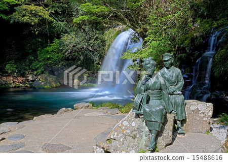 Kawazu Nanakitake Hatsunei瀑布 Kawazu Nanakitake Hatsunei瀑布 15488616