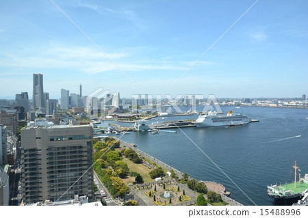 橫濱海洋塔的風景 15488996
