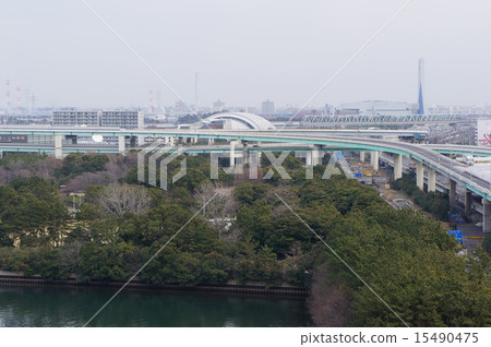 白天的高速公路 15490475