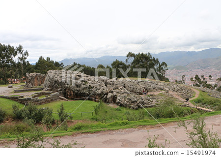 世界遺產秘魯庫斯科神聖的山谷Pukapukara 4的廢墟 15491974