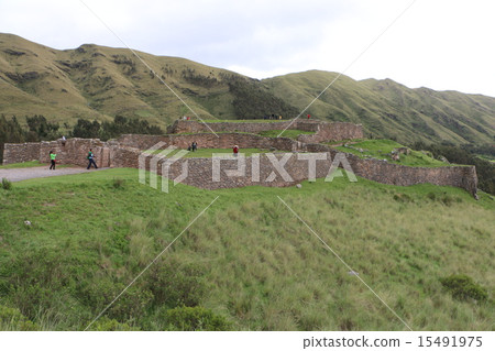 世界遺產秘魯庫斯科神聖的山谷Pukapukara 5的廢墟 15491975