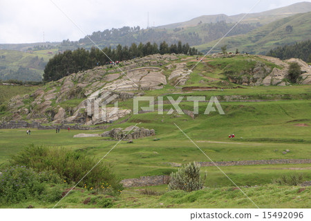 World Heritage Sacred valley of Cusco of Peru Archaeological site of Pukapukara 6 15492096