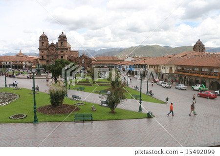World Heritage Site Church of Mayor Square in Cuzco, Peru 3 15492099