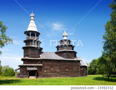 museum of ancient wooden architecture. Russia. museum of ancient wooden architecture. Russia. 15492332