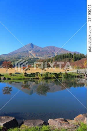Kamegaguchi Park and Mt. Bandai 15493041