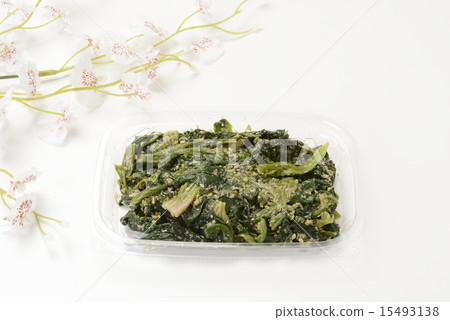 Sesame with spinach 15493138