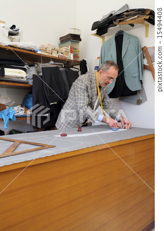 Real tailor near Assisi 15494408