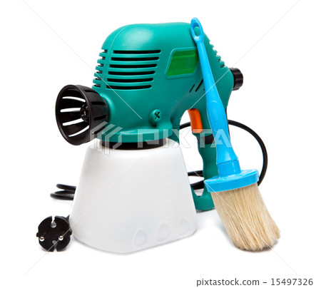electrical spray gun for coloration, for color pul 15497326