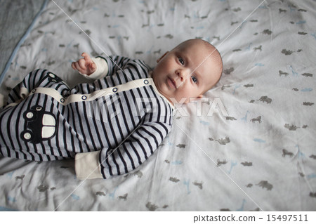 Cute little baby 15497511