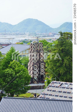 Shizuoka Prefecture Tourist spots · Registration to the World Cultural Heritage was decided · Hakusan Reflection Reactor · Observation from Hilltop Vertical Position Front Roof Tile Roof 15498570