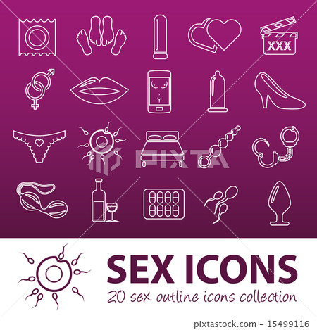 sex outline icons sex outline icons 15499116