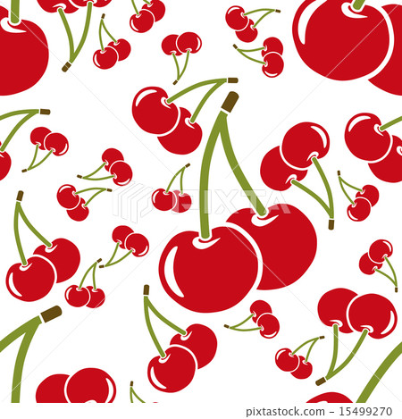 cherry seamless pattern 15499270