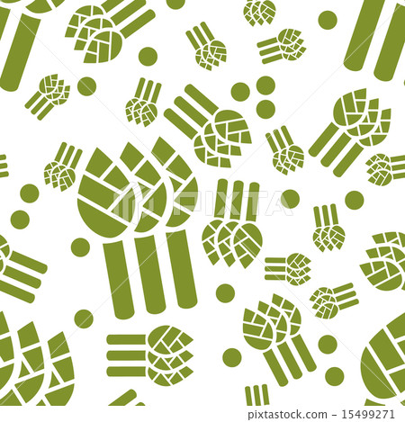 asparagus seamless pattern 15499271