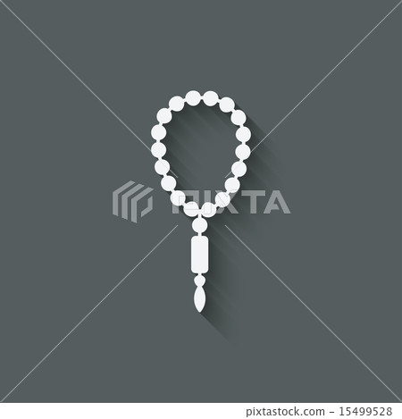 rosary design element 15499528