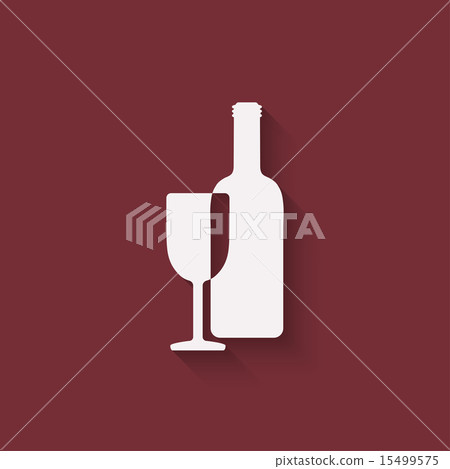 wine menu design element wine menu design element 15499575