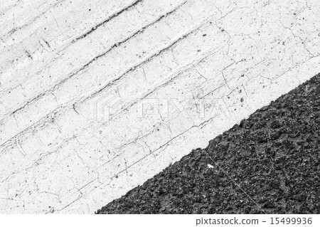 Abstract road marking fragment on asphalt 15499936