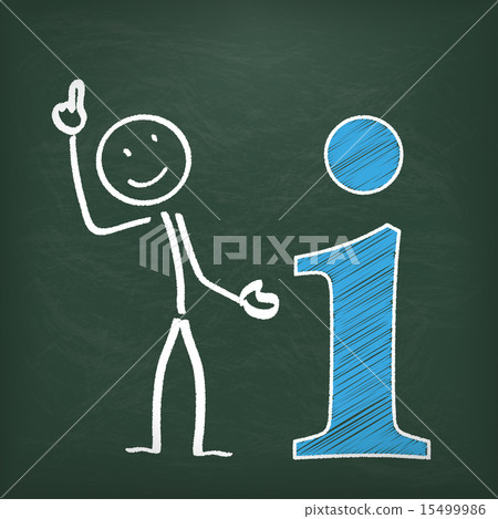 Blackboard Stickman Info 15499986