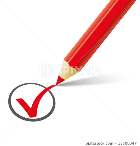 Red Pen Red Tick Red Pen Red Tick 15500347