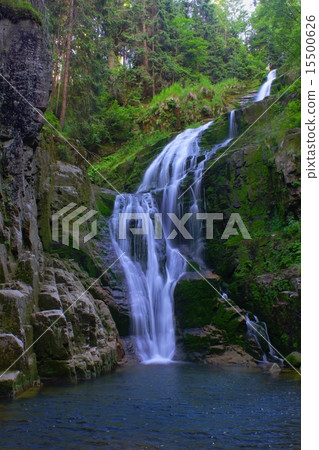 Waterfall Kamienczyka in Szklarska Poreba Poland 15500626