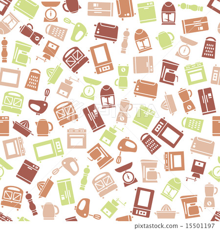 kitchen appliances and tools seamless pattern kitchen appliances and tools seamless pattern 15501197