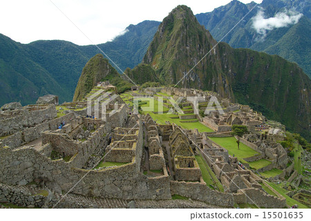 Peru whole view of Machu Picchu Peru whole view of Machu Picchu 15501635