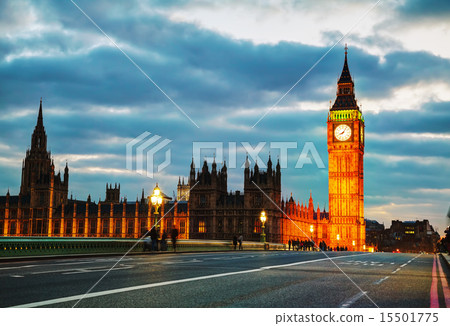 Elizabeth tower in London 15501775