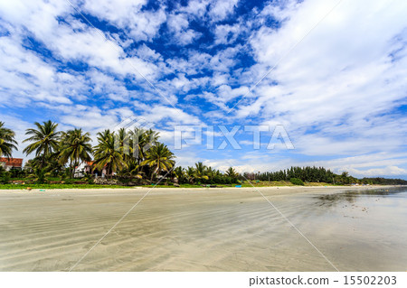 white sand beach Doc Let, nha trang, Vietnam 15502203