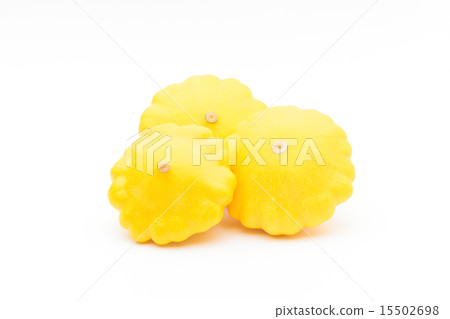 黃色帕蒂潘南瓜 15502698