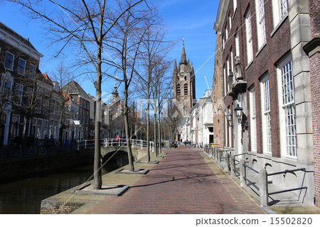 代爾夫特舊城區荷蘭 15502820