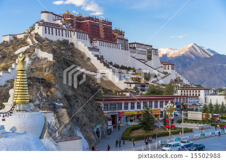 世界遺產西藏拉薩的布達拉宮 15502988