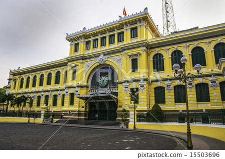 胡志明中央郵局 15503696