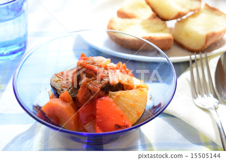 A table with Ratatouille 15505144