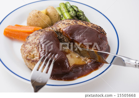 Big hamburger steak Big hamburger steak 15505668