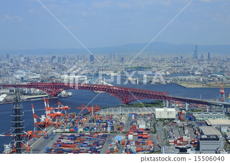 阪神快遞·港口全景的橋樑 15506040