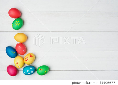 multicolored easter eggs multicolored easter eggs 15506677